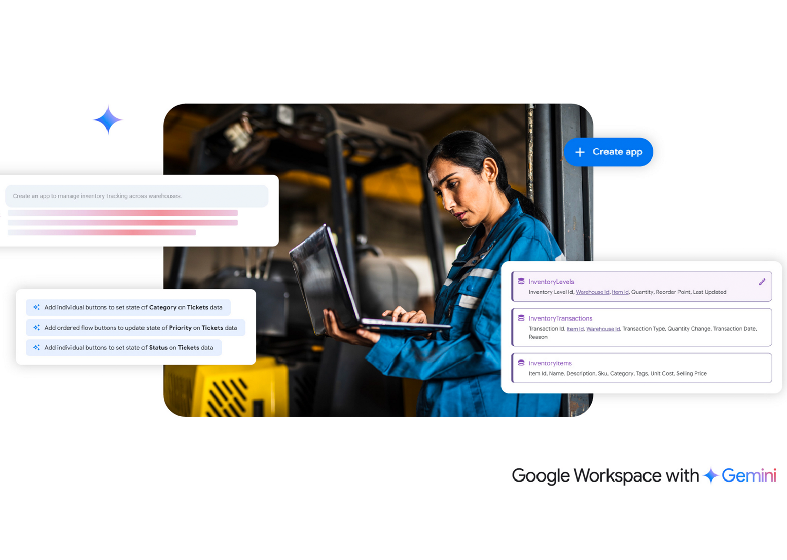 Democratizing app development using AppSheet with Gemini Hero Image